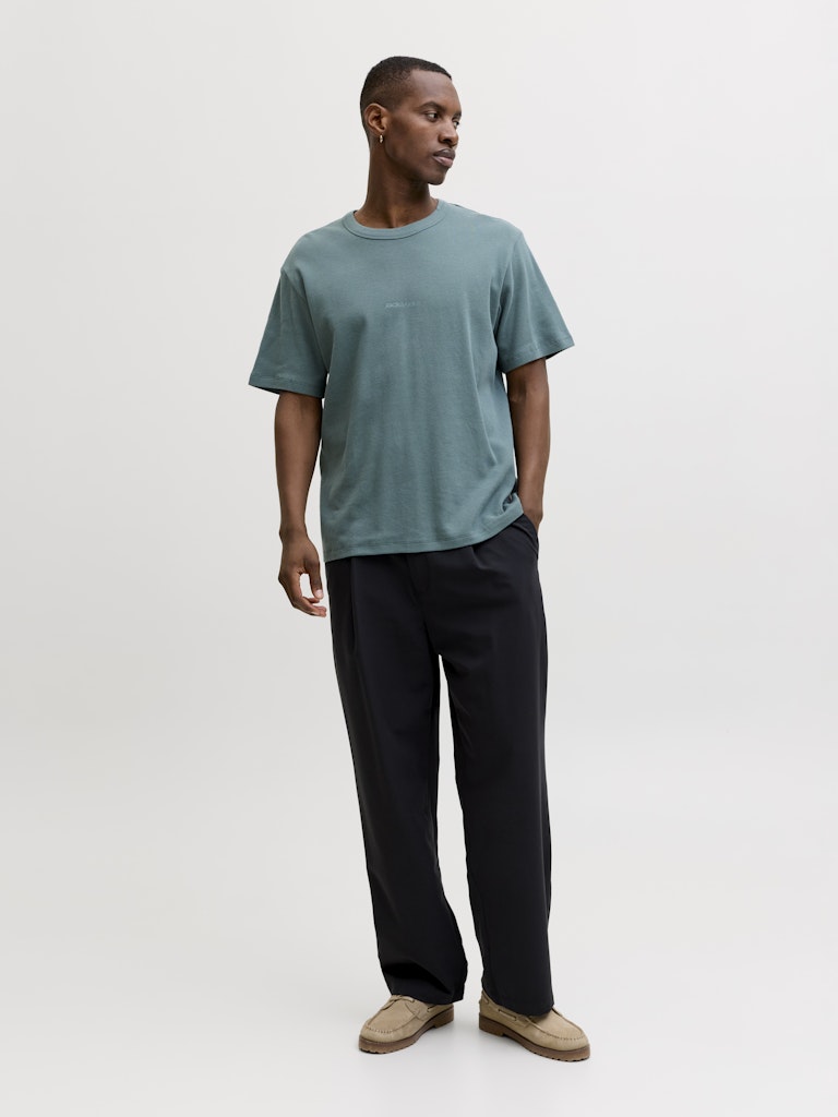 Jcoclub Structure Tee Ss Crew Neck - Oud Groen