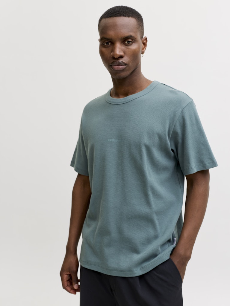 Jcoclub Structure Tee Ss Crew Neck - Oud Groen