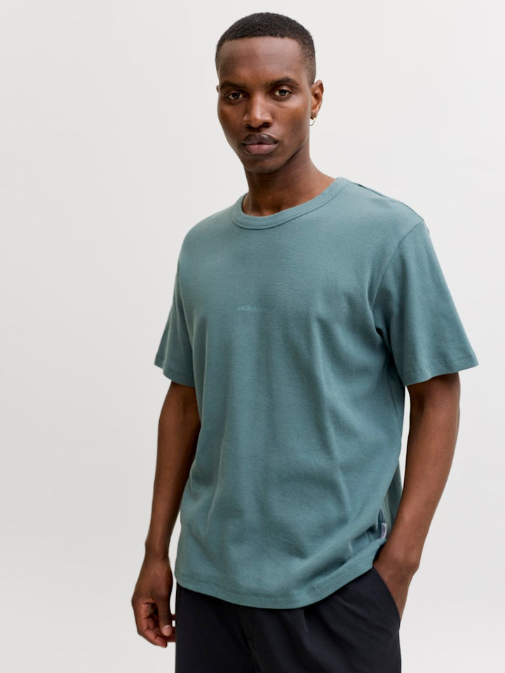 Jcoclub Structure Tee Ss Crew Neck - Oud Groen