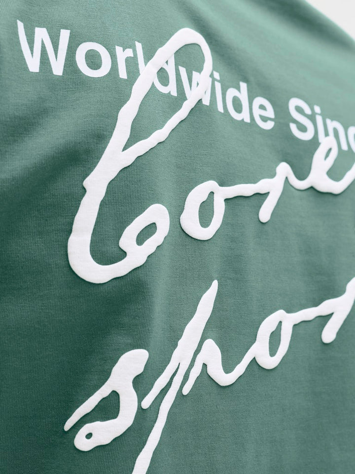 Jcodust Script Back Tee Ss Crew Neck - Oud Groen