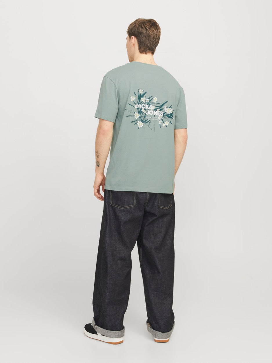 Jjhawaii Tee Ss Crew Neck - Oud Groen