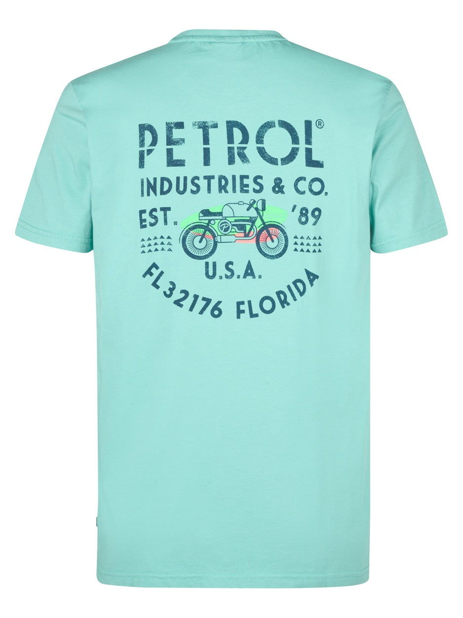 Men T-shirt Ss Classic Print - Esmerald