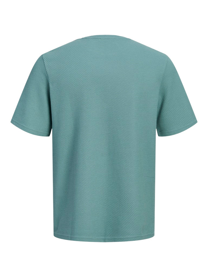 Jprblafranco Ss Tee Crew Neck Smu - Esmerald