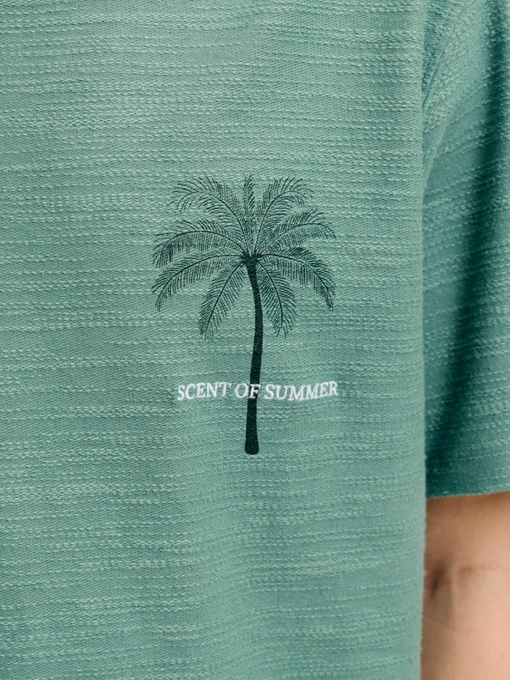 Jprblaemmett Ss Tee - Esmerald