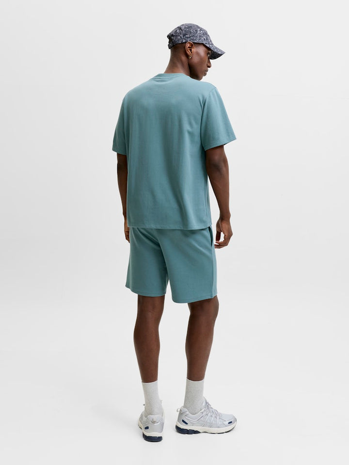 Jcospongytee Ss Crew Neck Smu - Esmerald
