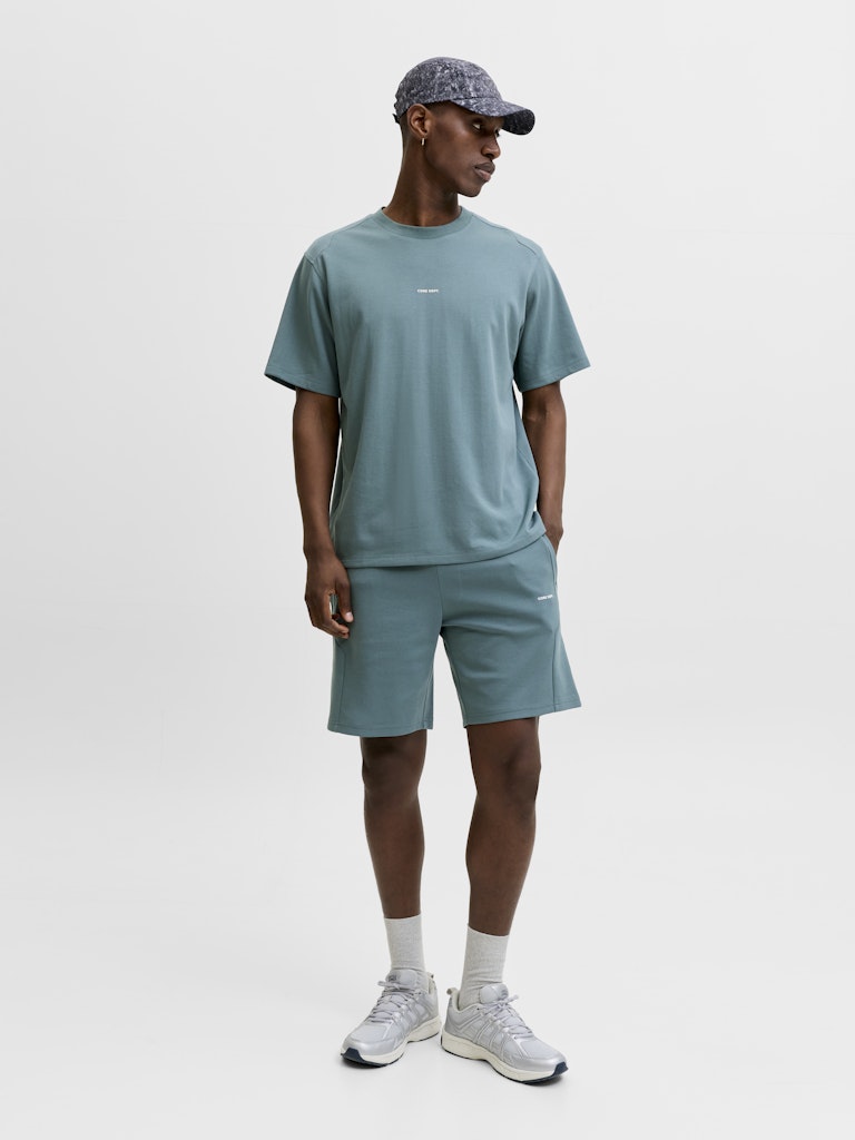 Jcospongytee Ss Crew Neck Smu - Esmerald