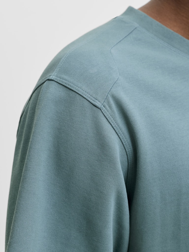 Jcospongytee Ss Crew Neck Smu - Esmerald