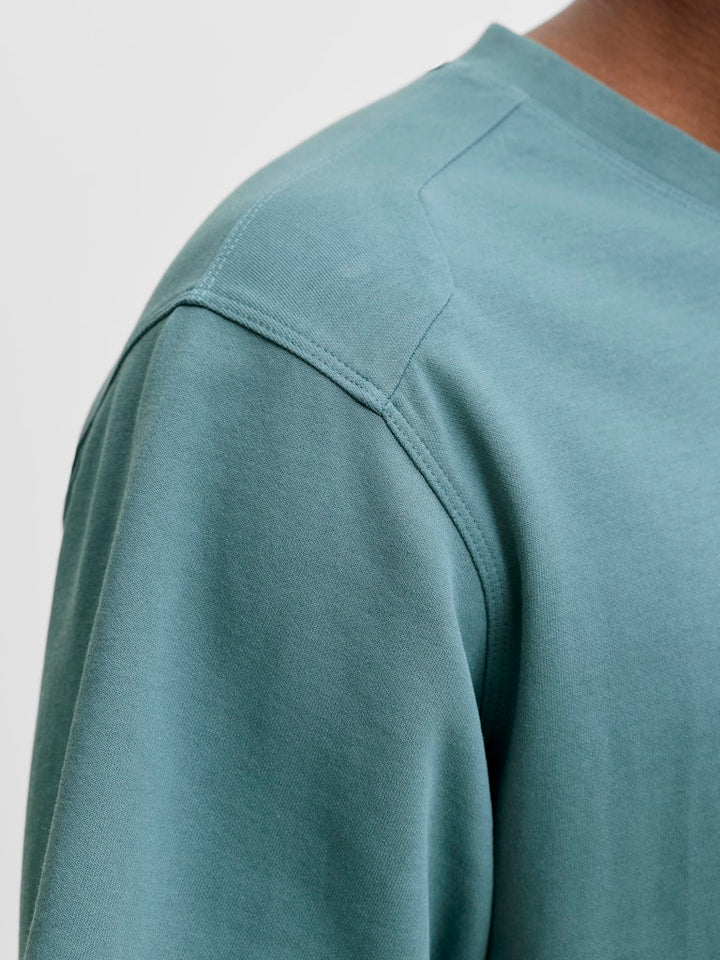 Jcospongytee Ss Crew Neck Smu - Esmerald