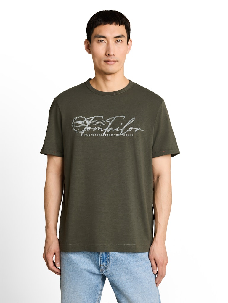 Printed T-shirt - Army