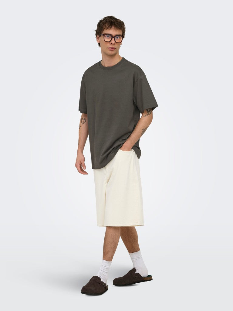 Onsfred Life Rlx Ss Tee Noos - Army