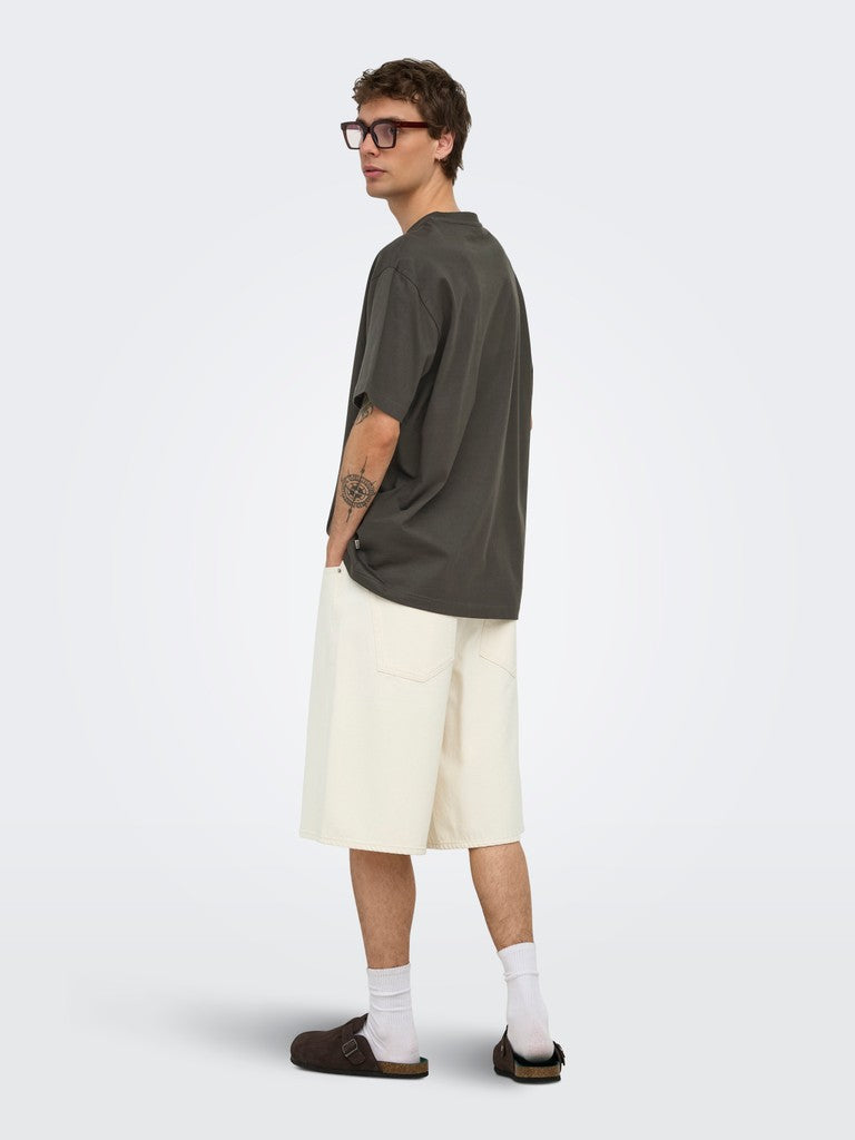 Onsfred Life Rlx Ss Tee Noos - Army