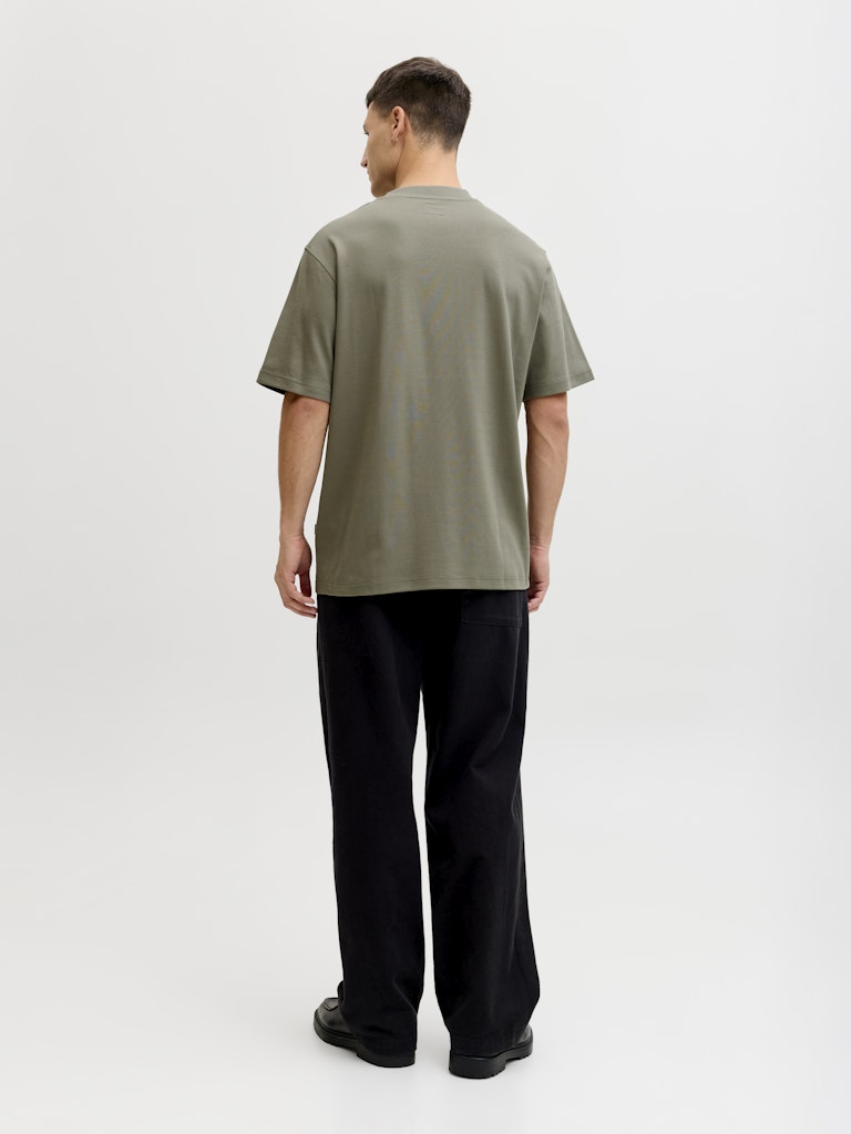 Jprblaowen Ss Branding Tee Sn - Army