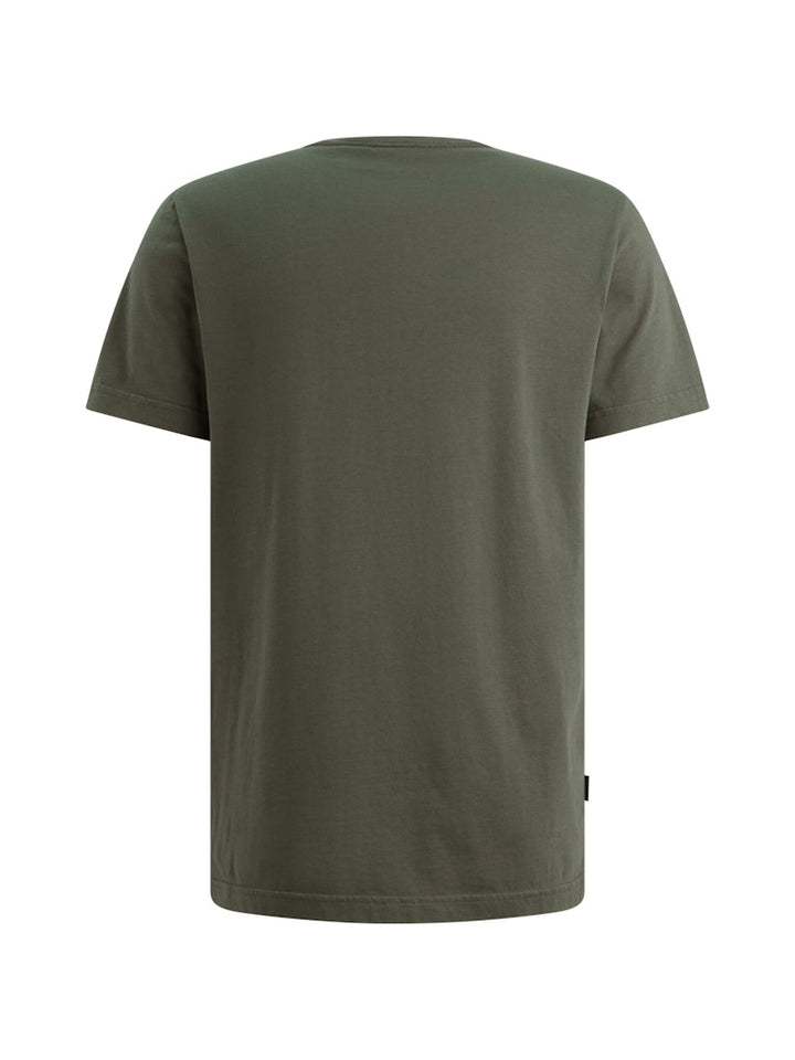 Short Sleeve R-neck Play Heavy Jer - Army