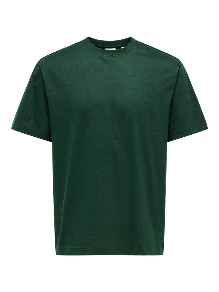 Onsfred Life Rlx Ss Tee Noos - Groen