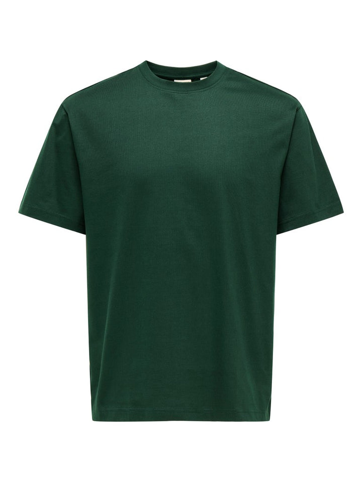 Onsfred Life Rlx Ss Tee Noos - Groen