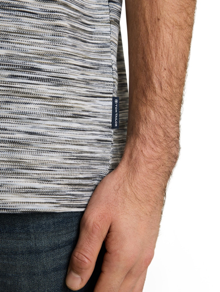 Multi Color T-shirt - Groen Dessin