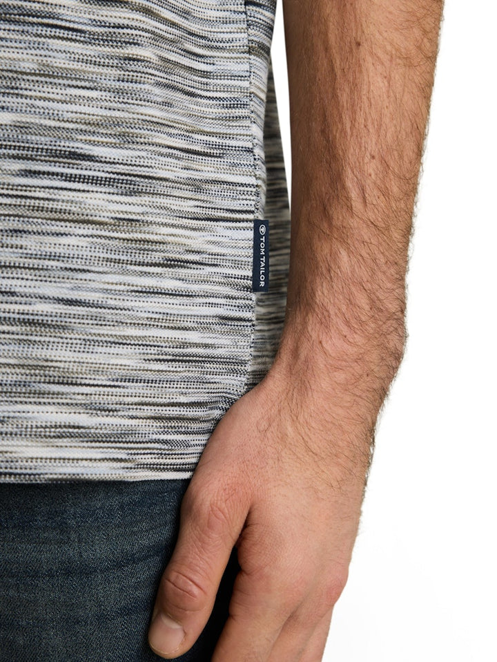 Multi Color T-shirt - Groen Dessin