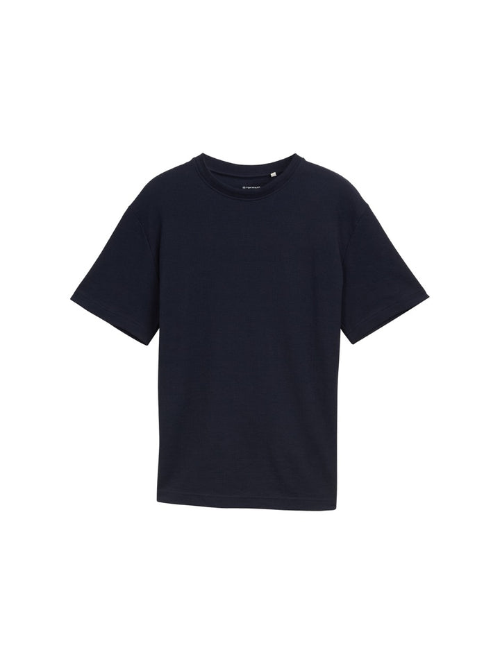 T-shirt. S/s - Blauw