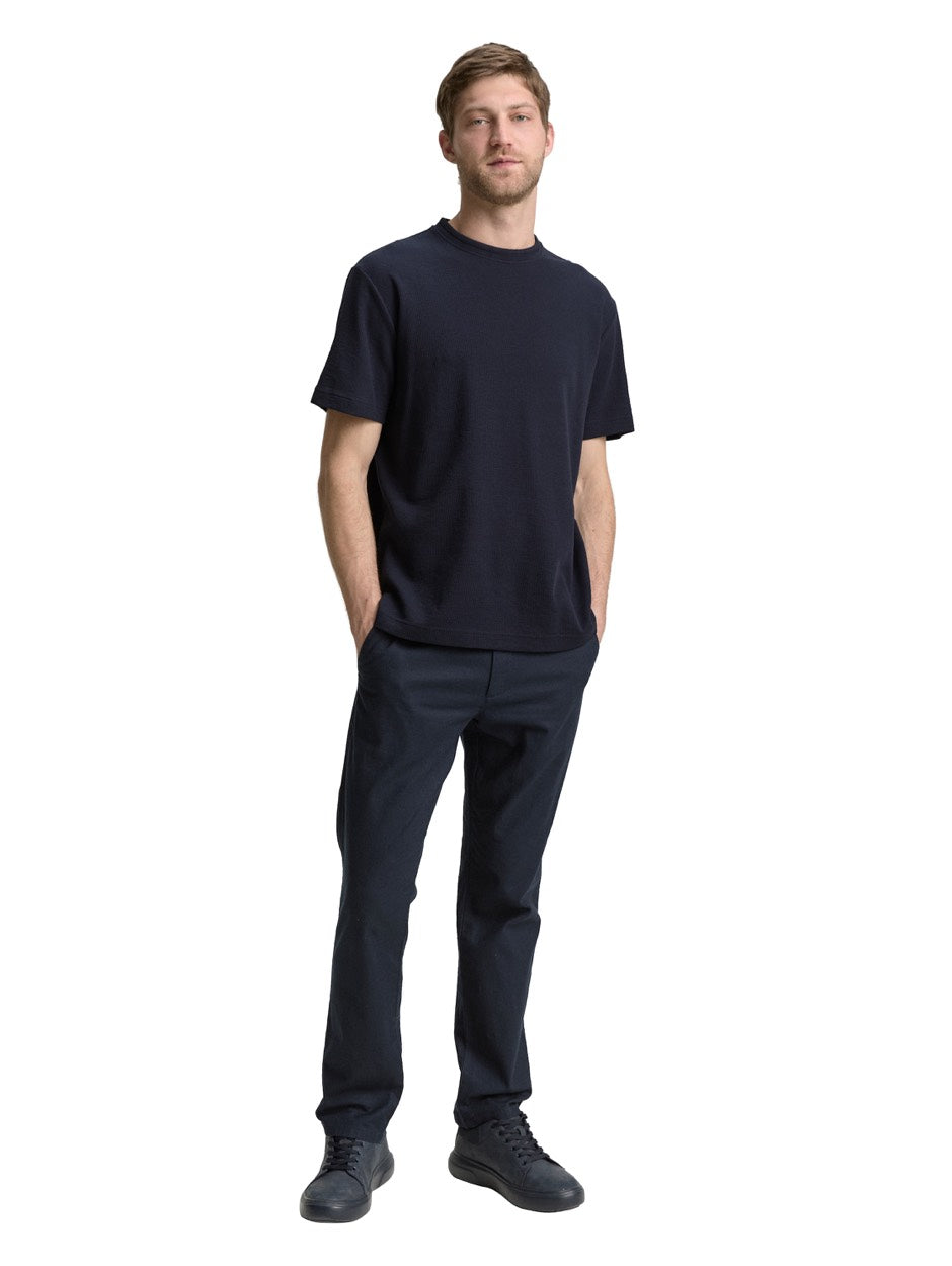 T-shirt. S/s - Blauw