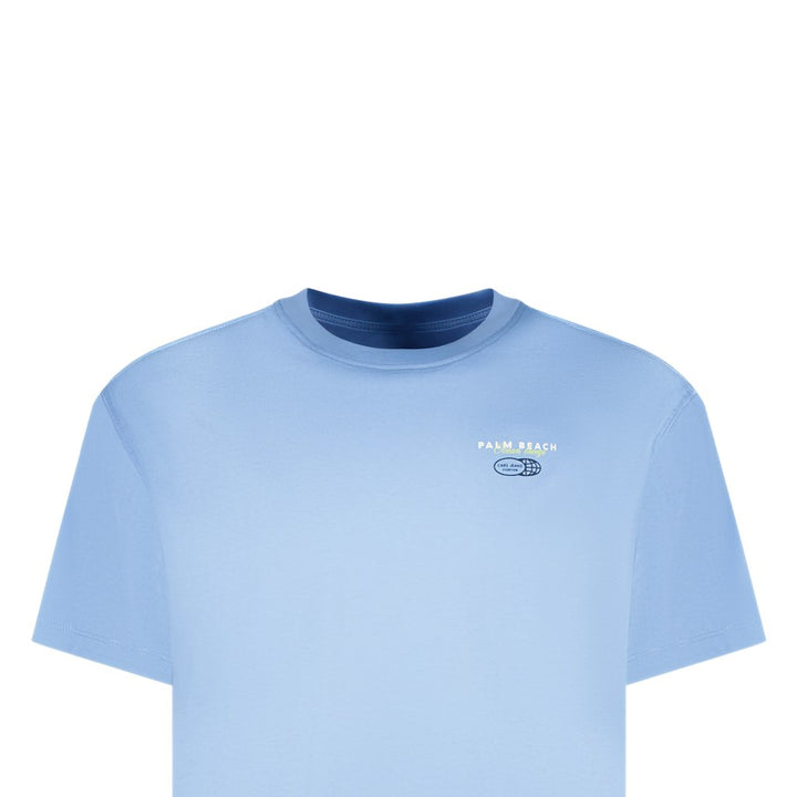 Pluyo Ts Backprint Navy - Blauw