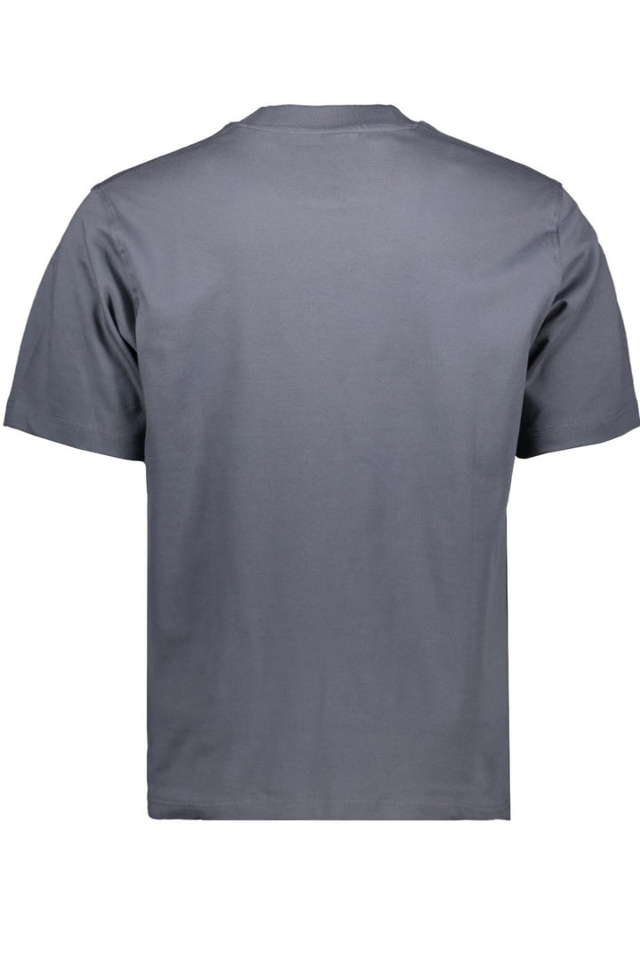 Jprblaowen Ss Branding Tee Sn - Blauw