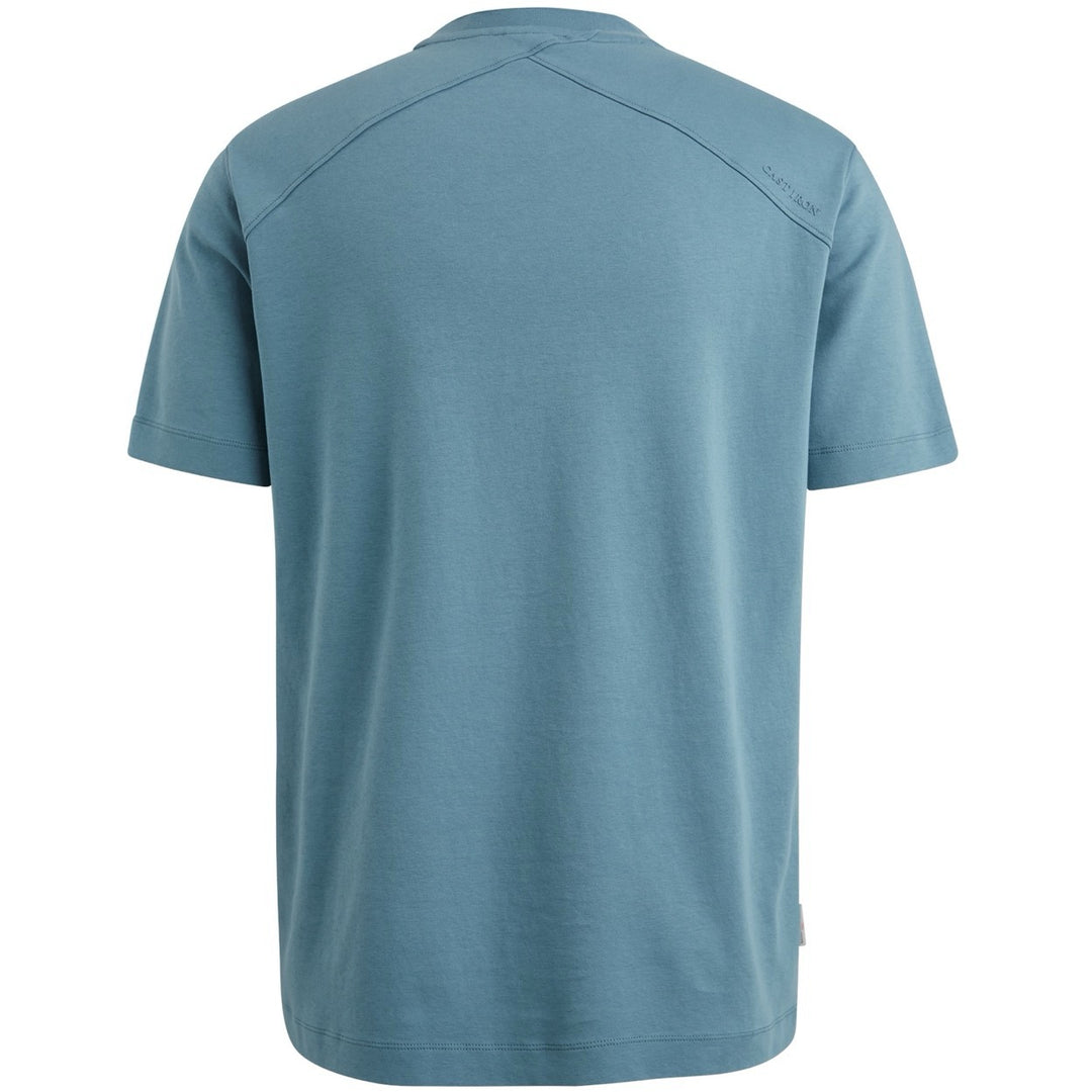 Short Sleeve R-neck Regular Fit In - Blauw