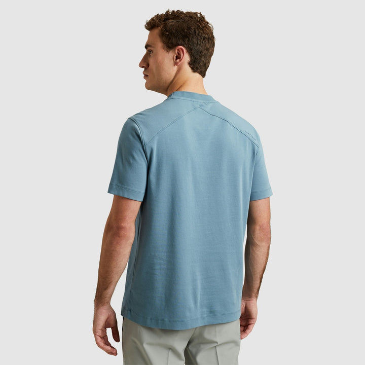 Short Sleeve R-neck Regular Fit In - Blauw