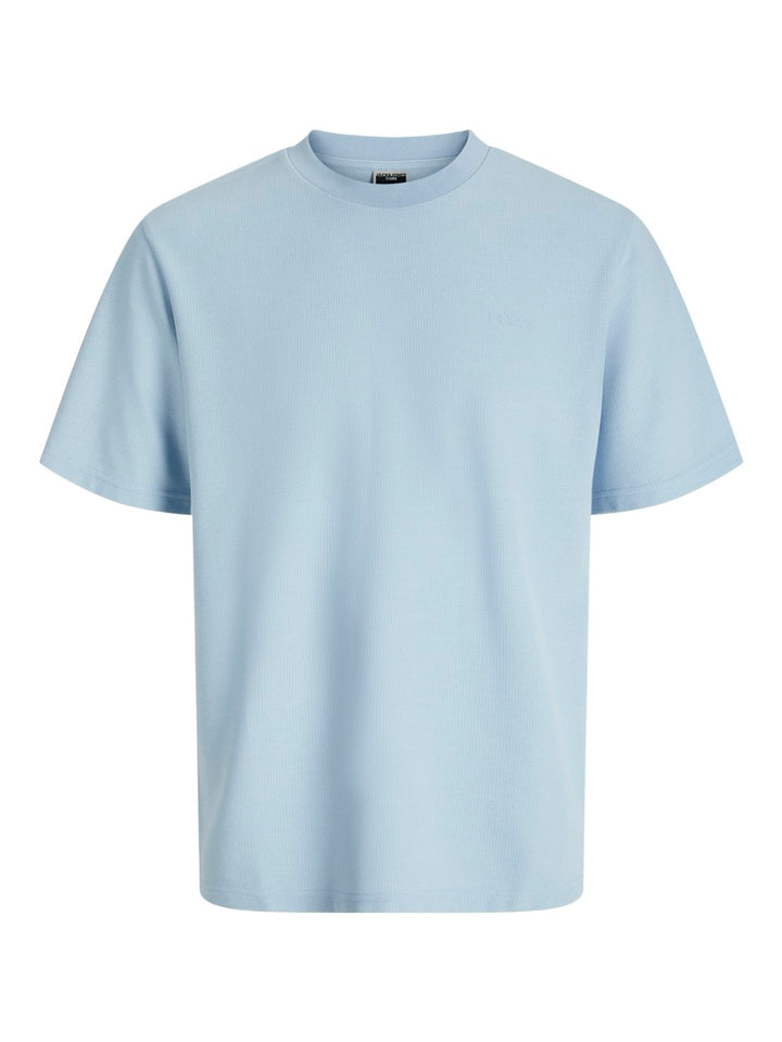 Jcopacer Structure Tee Ss Crew Neck - Lichtblauw
