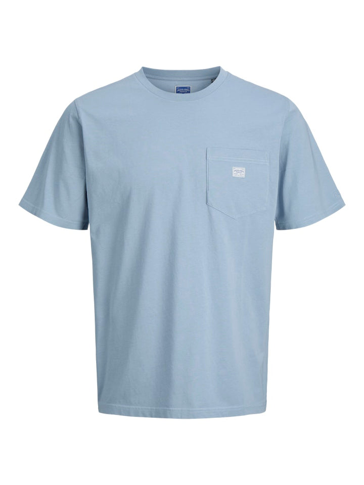 Jprblucaleb Ss Tee Sn - Lichtblauw