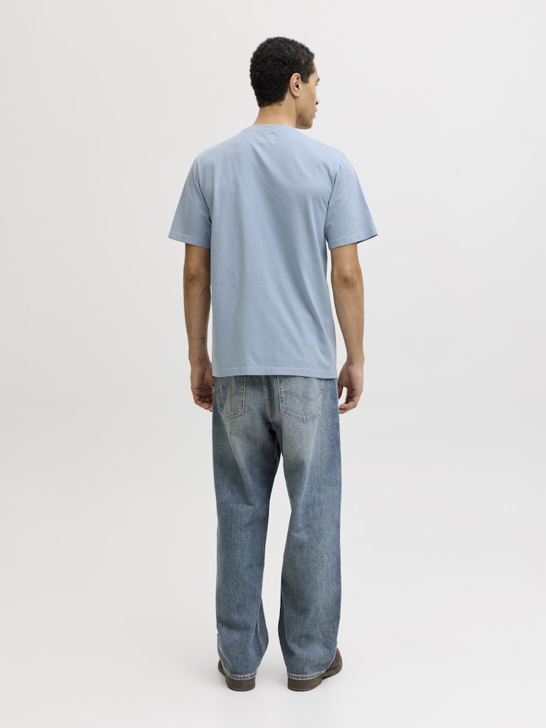 Jprblucaleb Ss Tee Sn - Lichtblauw