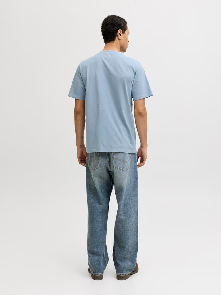 Jprblucaleb Ss Tee Sn - Lichtblauw