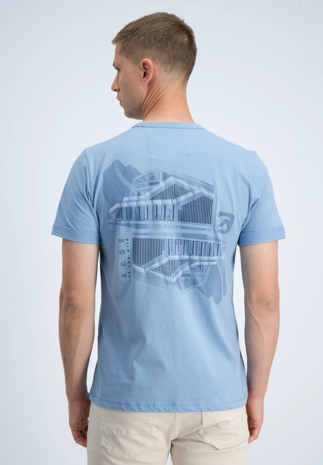 T-shirt Korte Mouw - Lichtblauw