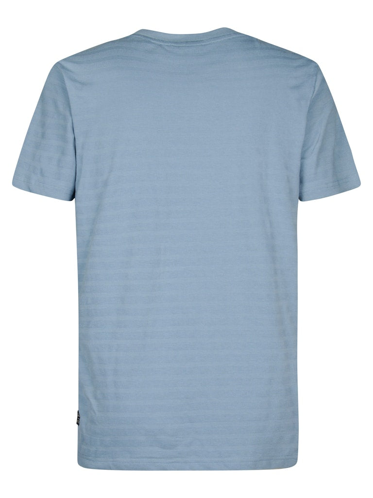 Men T-shirt Ss - Lichtblauw
