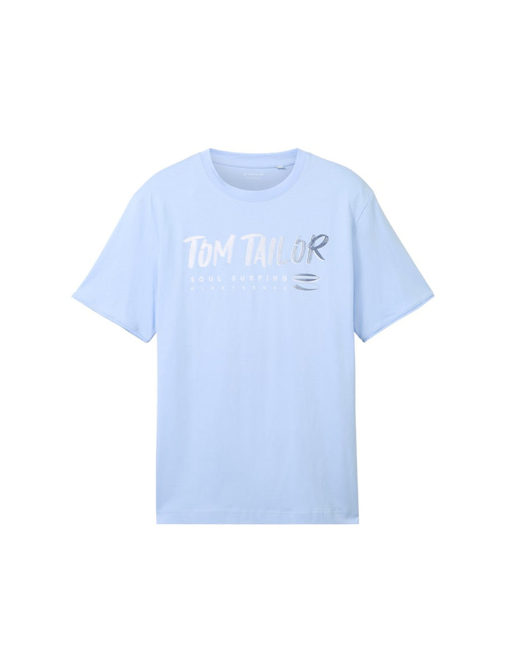 T-shirt Km - Lichtblauw
