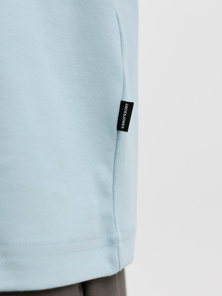Jprblaowen Ss Branding Tee Sn - Lichtblauw
