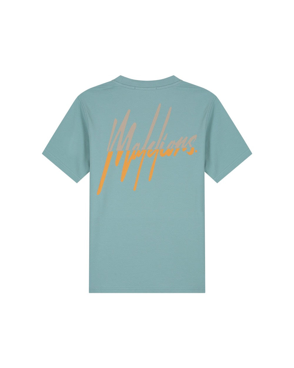 Split Slim T-shirt - Aqua