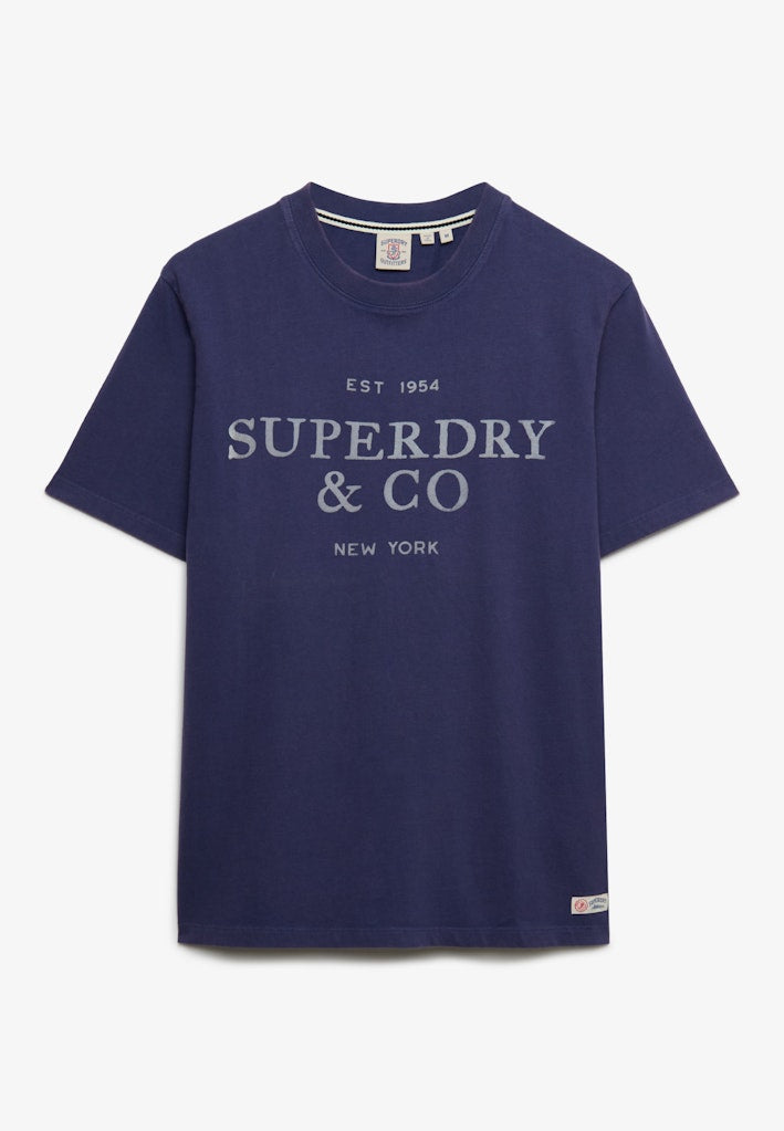 1954 Company Relaxed Tee - Rafblauw