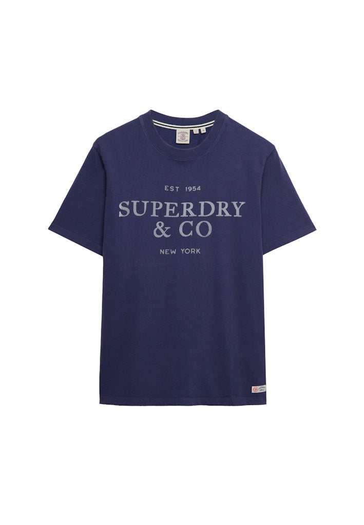 1954 Company Relaxed Tee - Rafblauw