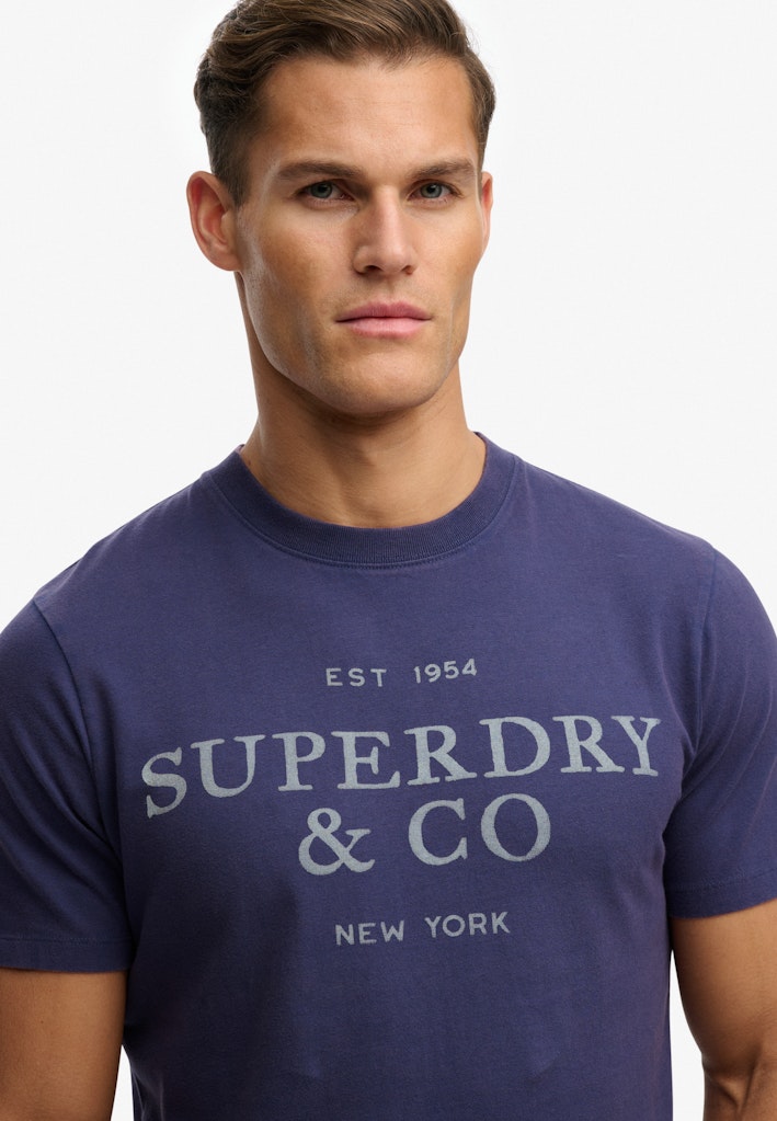 1954 Company Relaxed Tee - Rafblauw