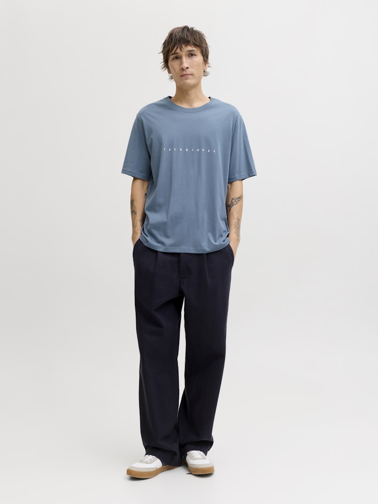 Jjestar Jj Tee Ss Noos - Rafblauw