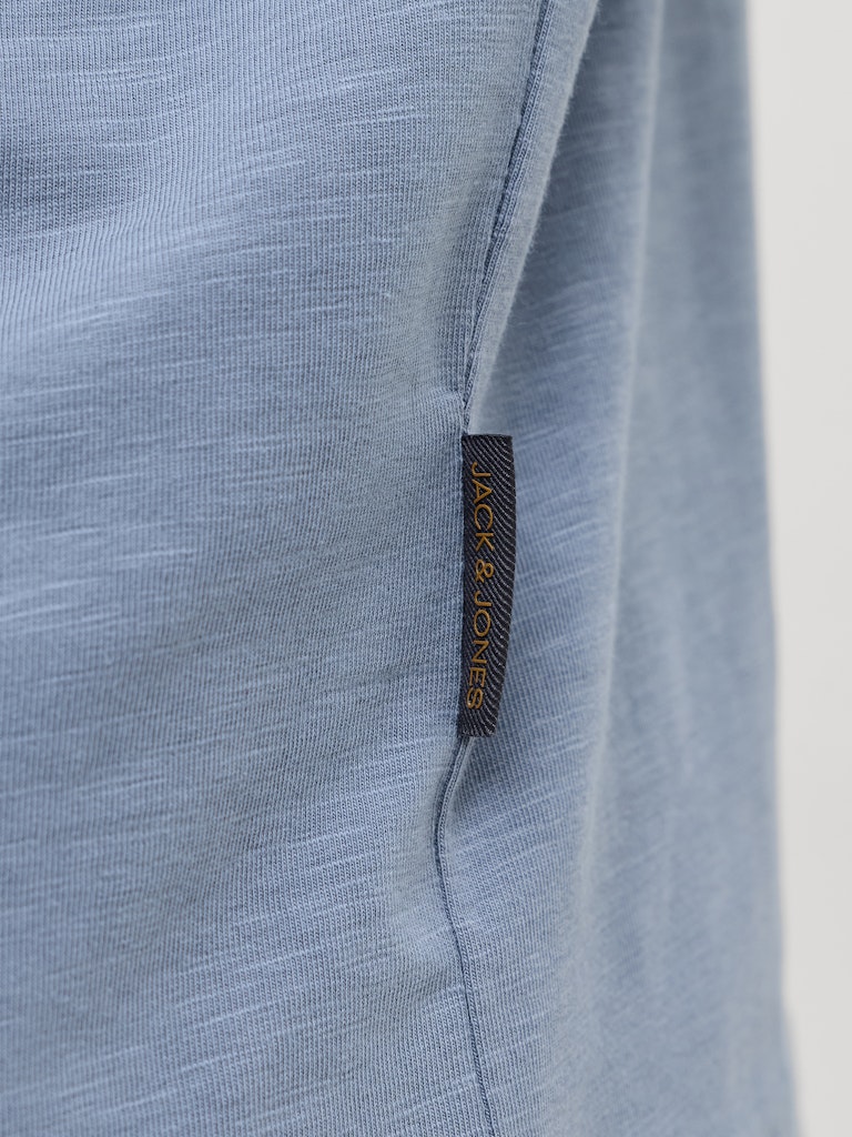 Jjedover Slub Tee Ss Noos - Rafblauw