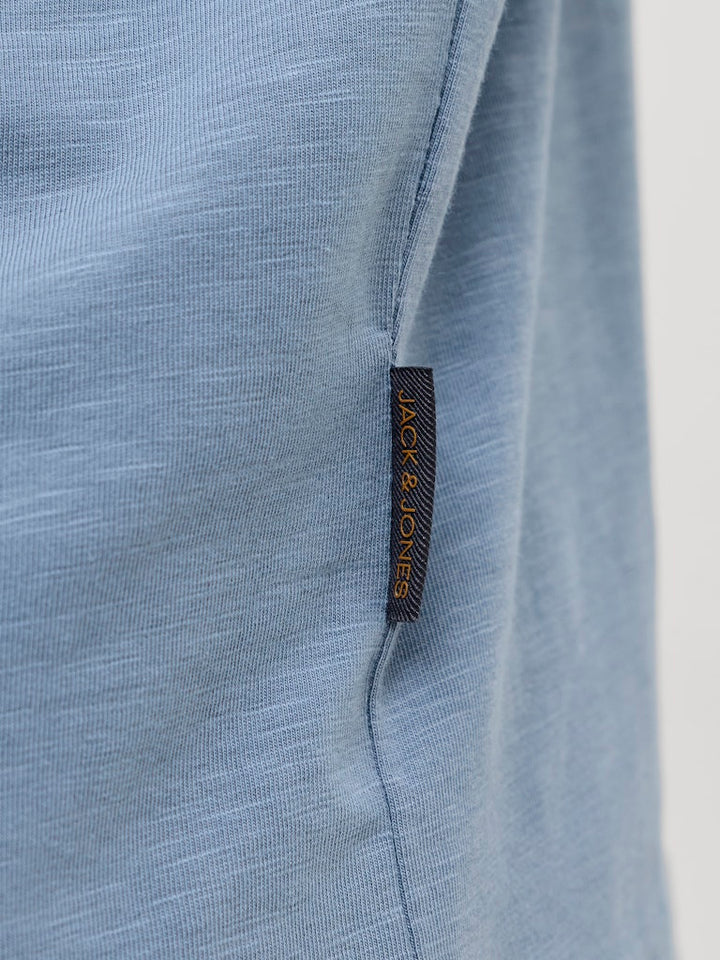 Jjedover Slub Tee Ss Noos - Rafblauw