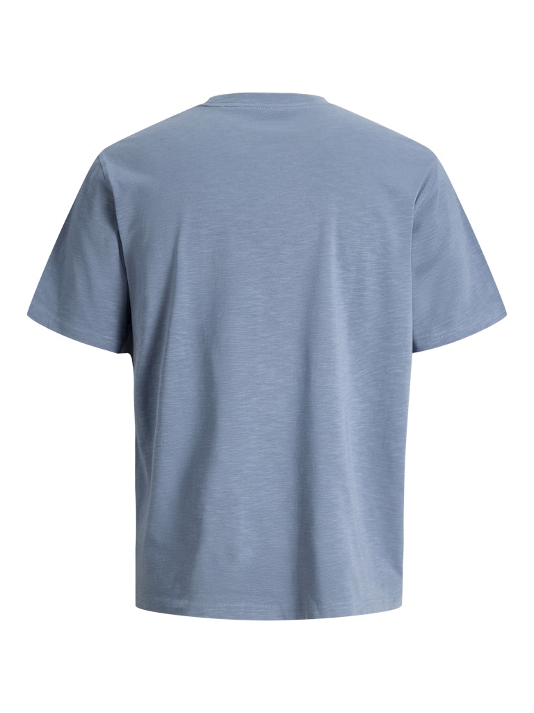 Jjedover Slub Tee Ss Noos - Rafblauw