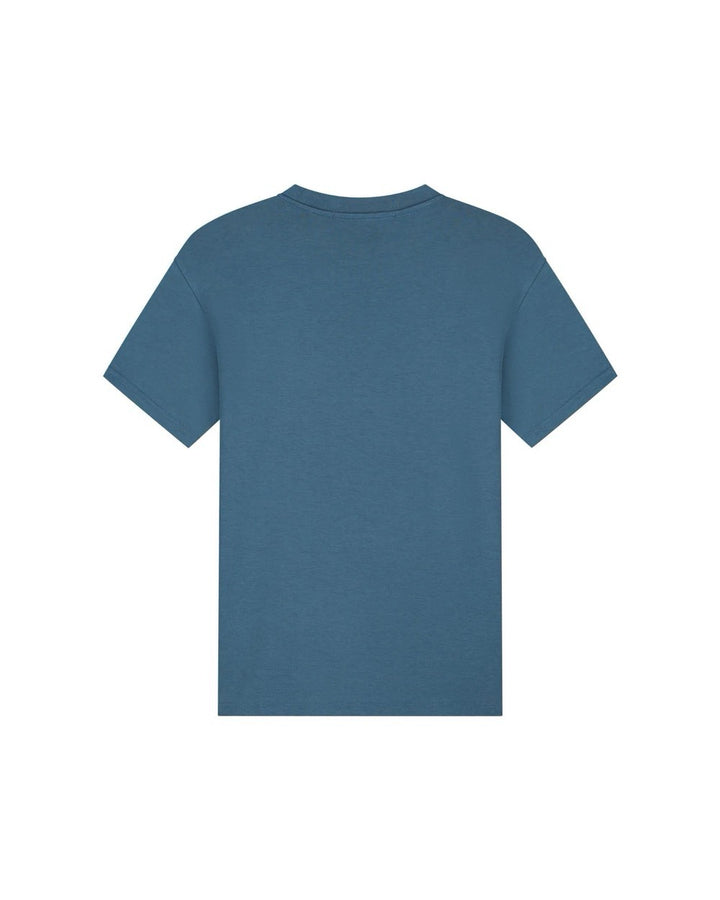 Nylon Pocket T-shirt - Petrol Blauw