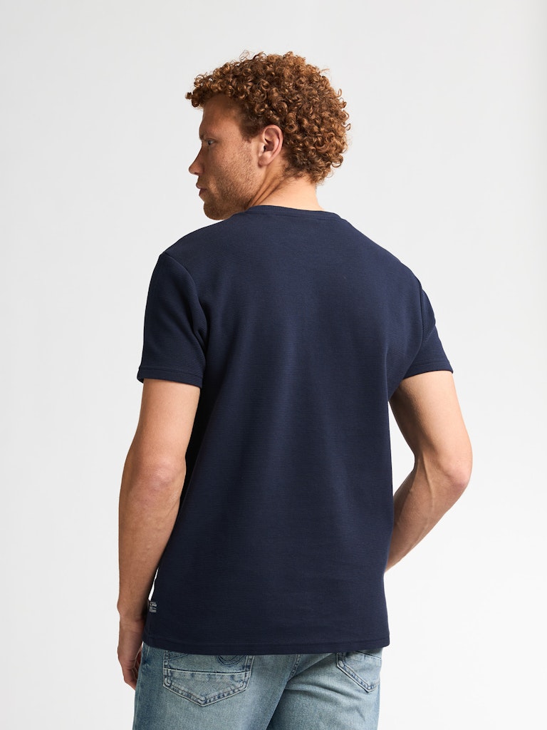 Men T-shirt Ss - Navy