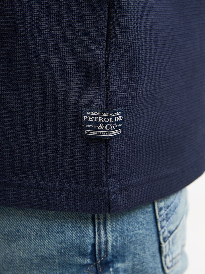 Men T-shirt Ss - Navy