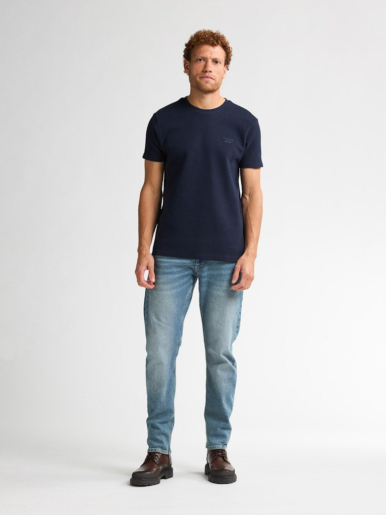 Men T-shirt Ss - Navy