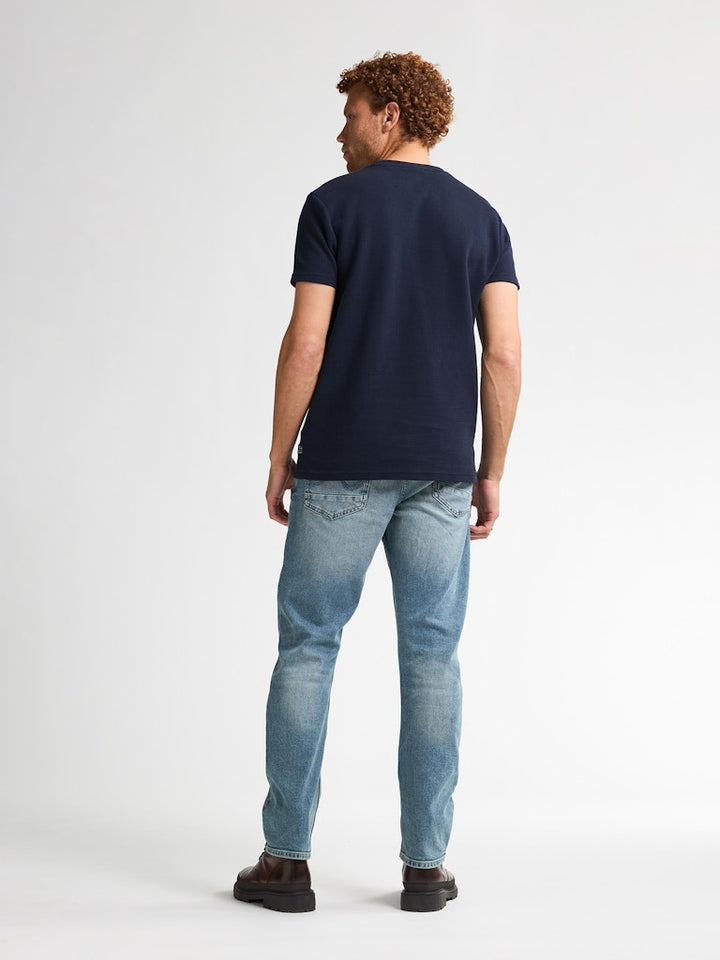 Men T-shirt Ss - Navy