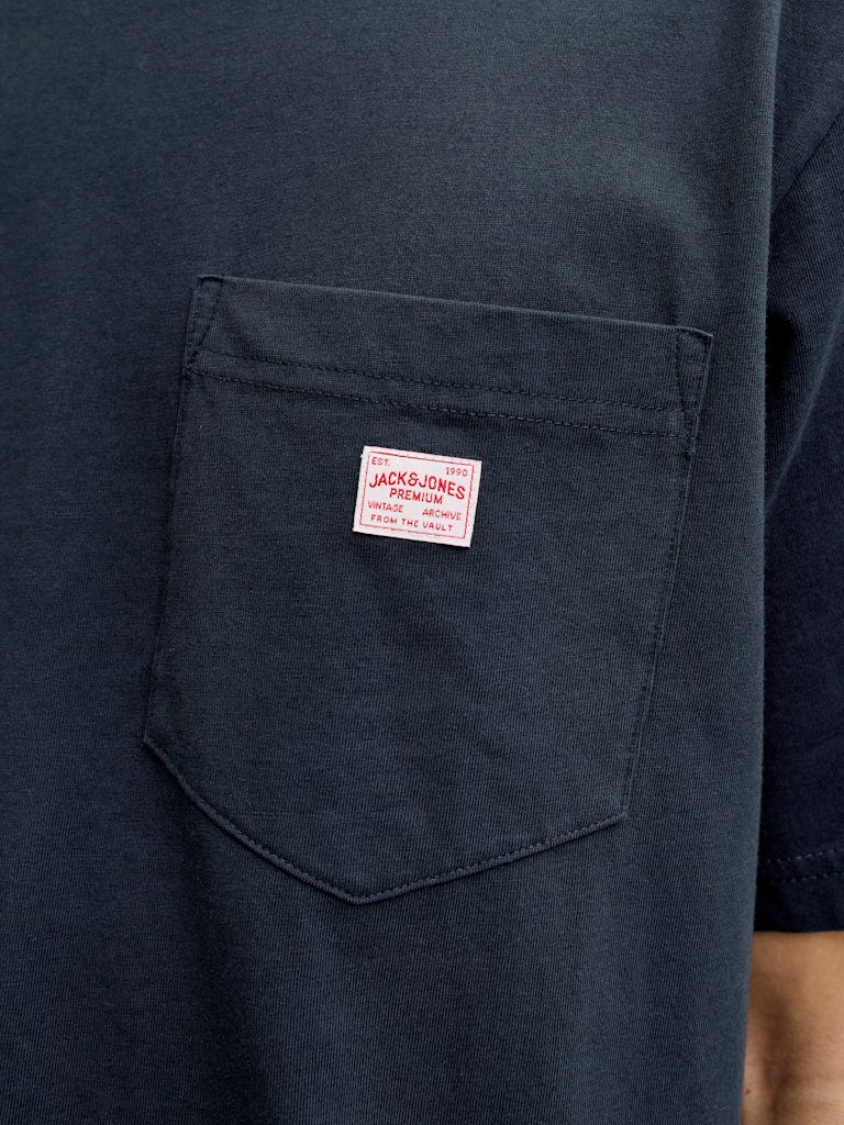 Jprblucaleb Ss Tee Sn - Navy