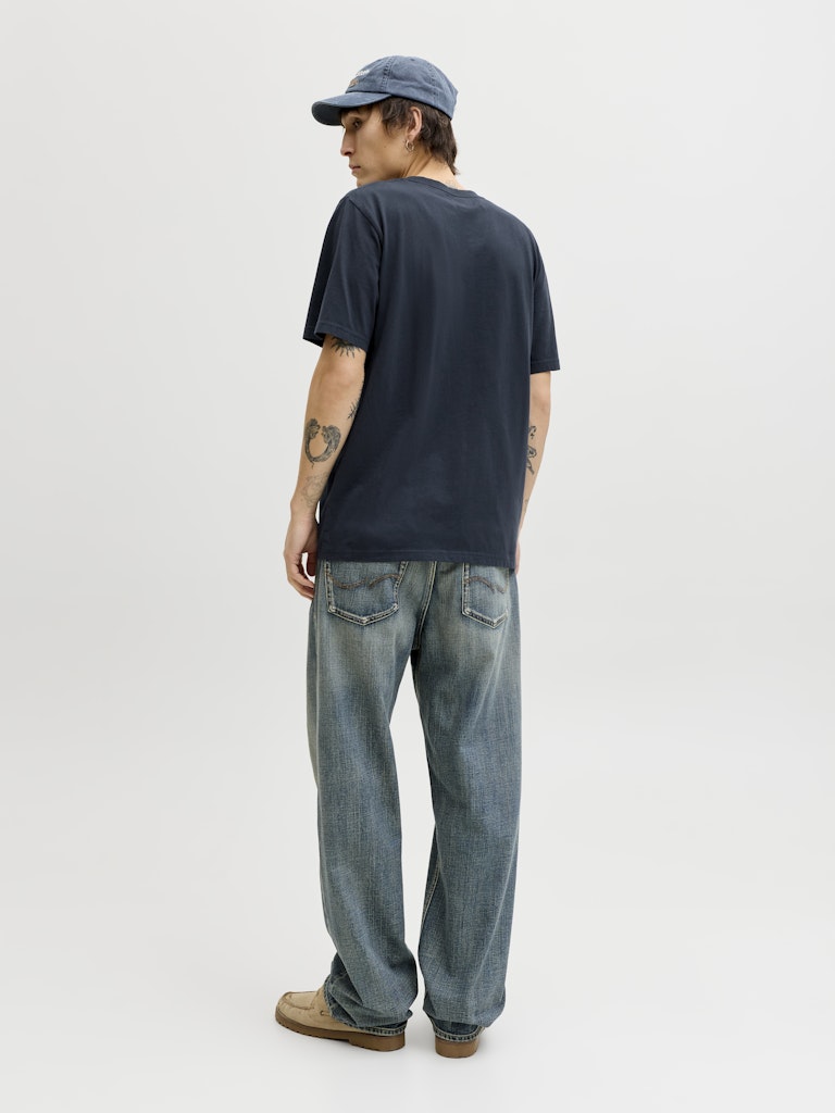 Jprblucaleb Ss Tee Sn - Navy